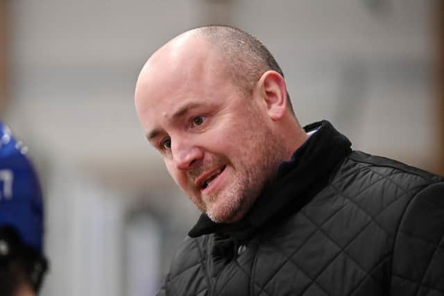 Leeds Knights head coach, Ryan Aldridge  Picture: Bruce Rollinson