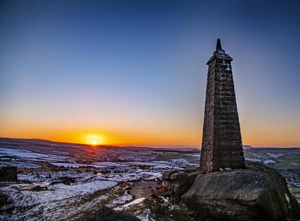 Wainman's Pinnacle at sunset. Technical details: Nikon D850, 24-70mm lens with an exposure of  1/640th of a second at f8, 160 ISO.