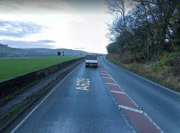 The twins' Polo crashed on the A629 near Farnhill
