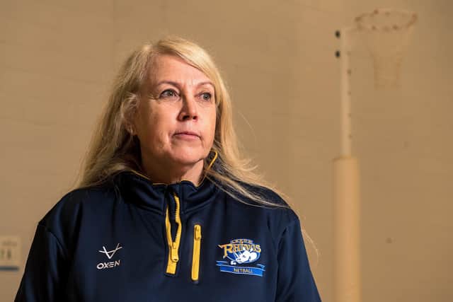 Tracey Robinson, Leeds Rhinos Netball head coach.
(Picture: Bruce Rollinson)