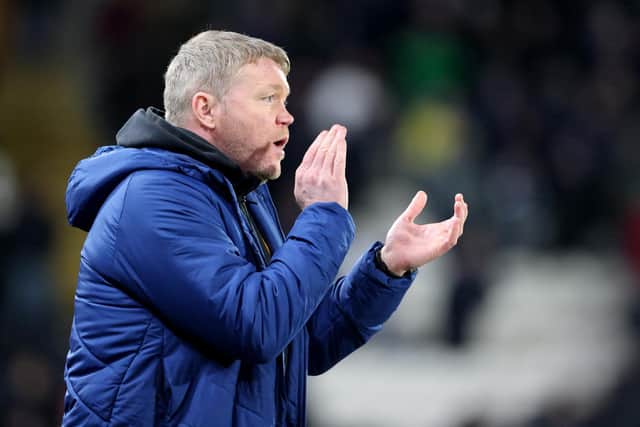 GRANT MCCANN: Is back at Peterborough after being sacked by Hull last month. Picture: PA Wire.