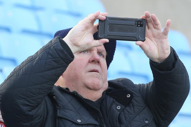 This PNE fan gets some photographic memories of the game at Coventry