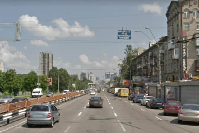 Daniel Murphy, 40, was pronounced dead at the scene of the collision – on Peremohy Avenue near Shuliavska metro station in Kyiv