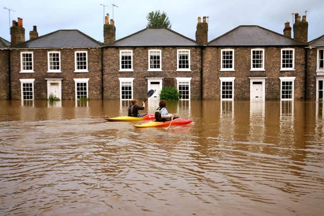 Flooding damaged East Yorkshire in 2007