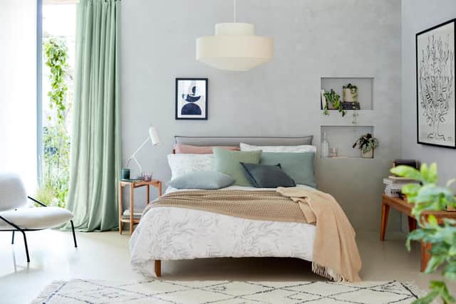 Home staging can make all the difference to a sale. This bedroom furniture and accessories are from John Lewis