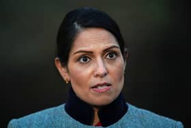 File photo dated 04/01/2022 of Home Secretary Priti Patel