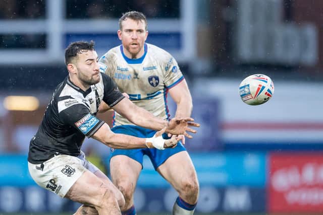 NOT THIS TIME: Hull FC's Jake Connor has been told he needs to be 'great every week' by England coach Shaun Wane. Picture by Allan McKenzie/SWpix.com