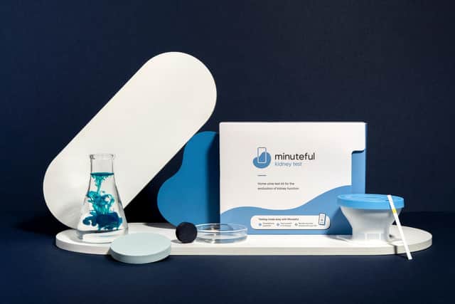 The Minuteful Kidney test – created by healthtech company Healthy.io – enables home-based urine testing, which is critical for picking up early signs of chronic kidney disease, a complication of diabetes.
