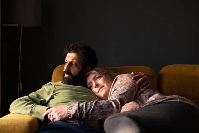 Ali (Adeel Akhtar) and Ava (Claire Rushbrook). Credit: Altitude.