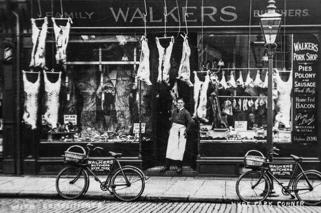 A butchers shop in Leeds
