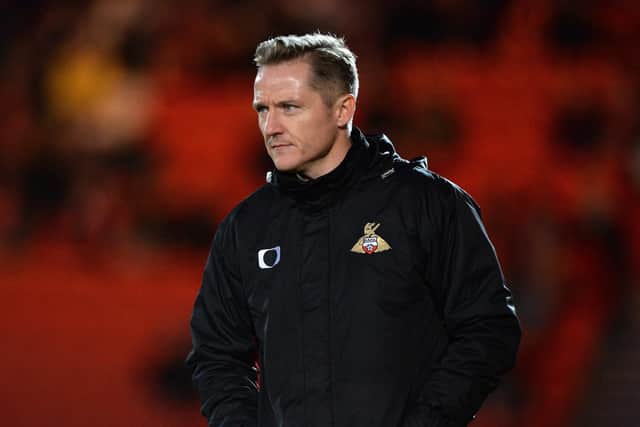 Doncaster Rovers manager Gary McSheffrey.  Picture Bruce Rollinson