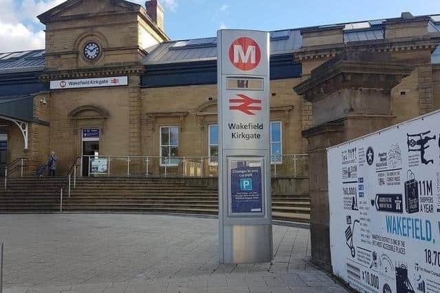 Kirkgate is one of two stations in central Wakefield.