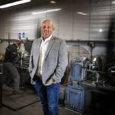 Stephen Lawler, managing director of Calder Metal Spinning. Picture: Bruce Rollinson