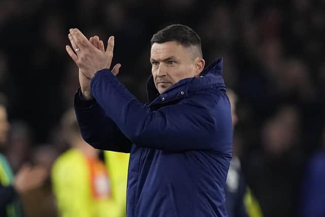 DEALING WITH IT: Sheffield United manager, Paul Heckingbottom. Picture: Andrew Yates/Sportimage