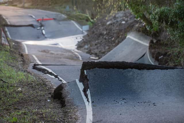 Locals have been using the road as a skate park