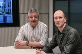 Managing Director, Gavin Sorby (left) and Leeds studio lead, James Lewis
