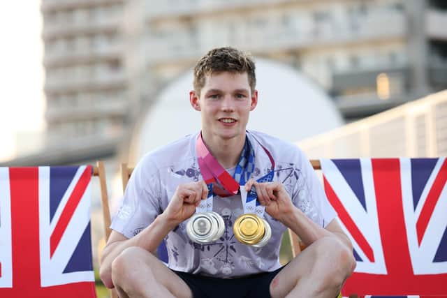 Team GB's Duncan Scott won an unprecedented four swimming medals at the Tokyo Olympics.