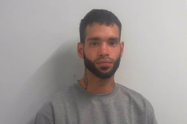 Daniel Johnson, aged 32, of Scarboorugh was sentenced to two years and five months’ imprisonment at York Crown Court today, Monday 7 March 2022.