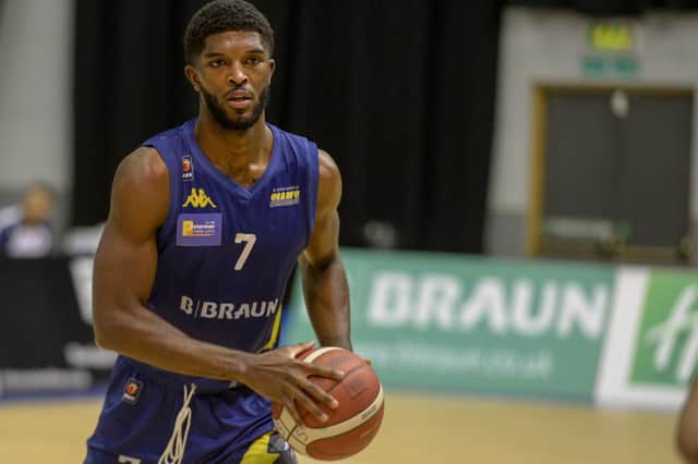 In the groove: Sheffield Sharks' Kipper Nichols, above, and Antwain Johnson scored 21 points apeice in the win over London. Picture: Dean Atkins