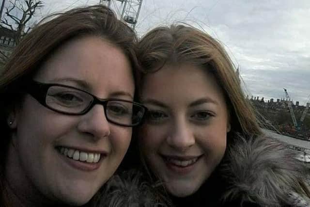 Kerry Roberts with her daughter Leah Hayes, who died after taking MDMA with a group of friends in a Northallerton car park in 2019