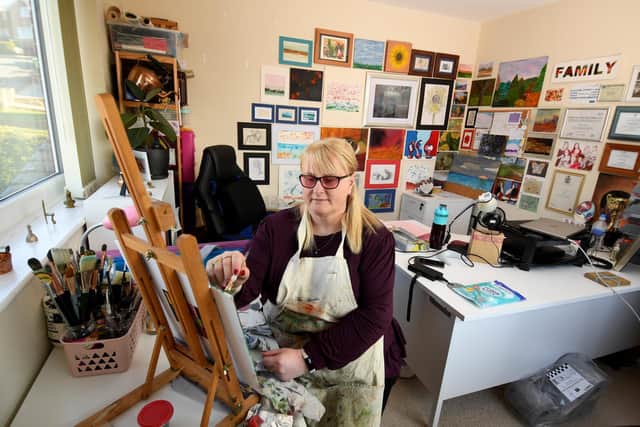 Debs Teale says art has changed her life beyond recognition.