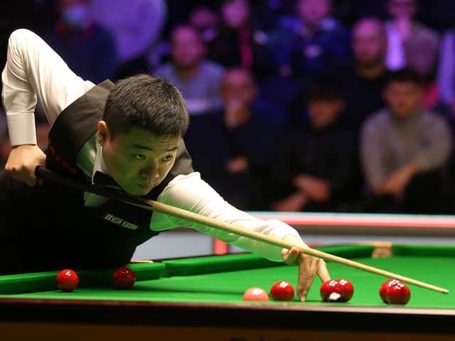 Sheffield-based Ding Junhui. Picture: PA.