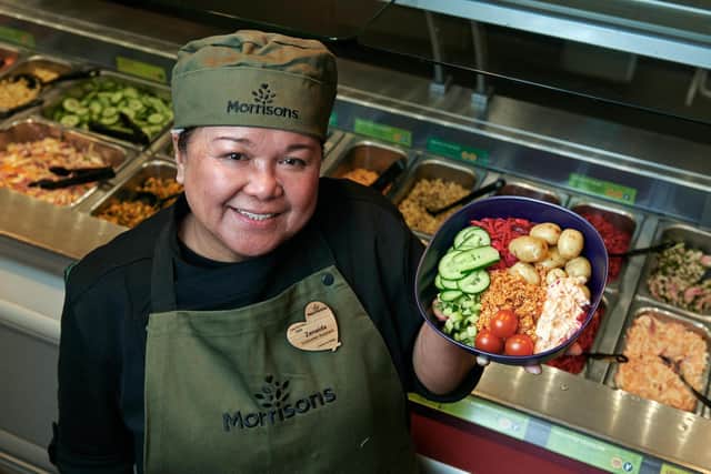 Morrisons is introducing new ‘rentable’ boxes on its salad bar in four trial stores to allow customers to lunch more sustainably.