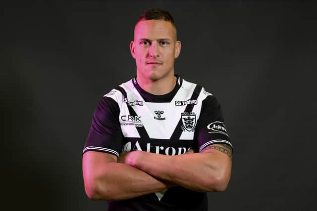 Hull FC's new signing Kane Evans. Picture: Will Palmer/SWpix.com