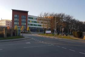 Pinderfields Hospital, which is one three sites run by the Mid Yorkshire trust.