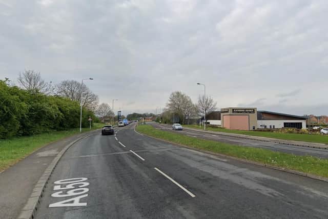 The collision occurred around  9.15pm last night (March 9) on the A650 Bradford Road, prior to Snow Hill, Wakefield. PIC: Google