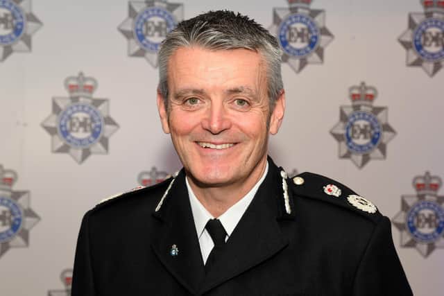 Humberside Police chief constable Lee Freeman.