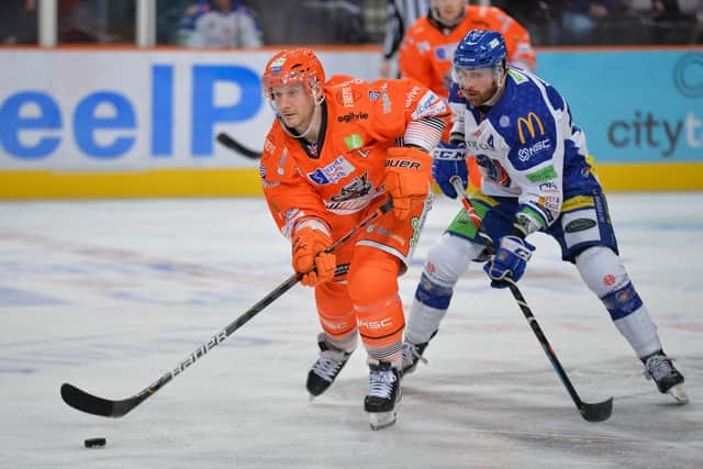 Captain Jonathan Phillips missed Sheffield Steelers' two losses to Dundee Stars last weekend 
Picture: Dean Woolley