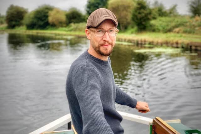 Robbie Cumming started living on a narrow boat when he couldn't afford a house in London