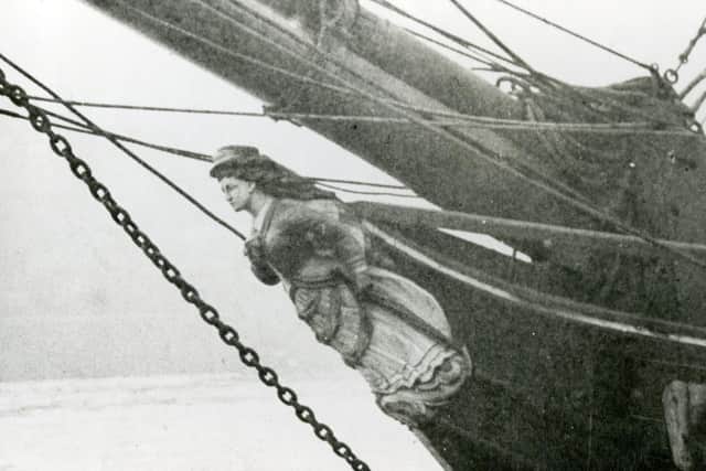 When she rode on the bow of a ship  Picture: Hull Museums