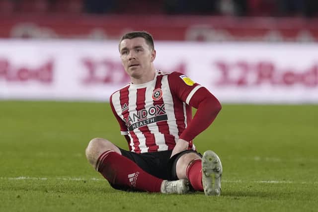 Sheffield United midfielder John Fleck will miss today's clash at Coventry City through injury Picture: Andrew Yates/Sportimage