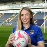 Leeds Rhinos' Jade Clarke will face her hometown team – Manchester Thunder – this afternoon at the AO Arena. Picture: Gary Longbottom.