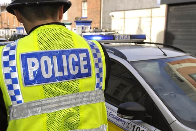 Police are investigating a collision in Scunthorpe where a man died after the car he was in hit a railing and overturned.