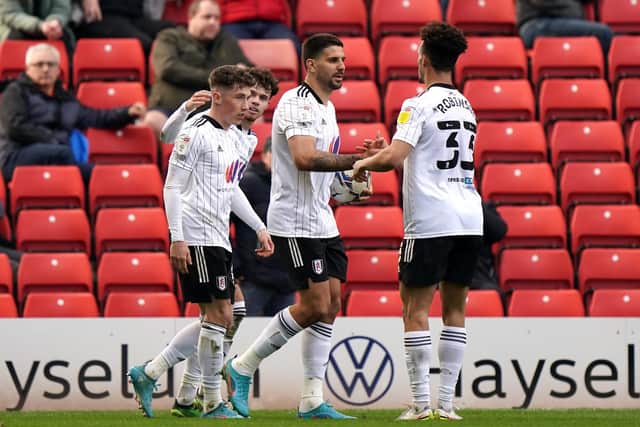 ALL SQUARE: Barnsley 1-1 Fulham. Picture: Tim Goode/PA Wire.