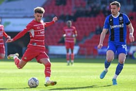 BRIGHT SPARK: Josh Martin provided an attacking spark when Doncaster Rovers could find him