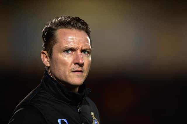 DEFEAT: Gary McSheffrey says Doncaster Rovers were too reluctant to put the ball in the box against Gillingham