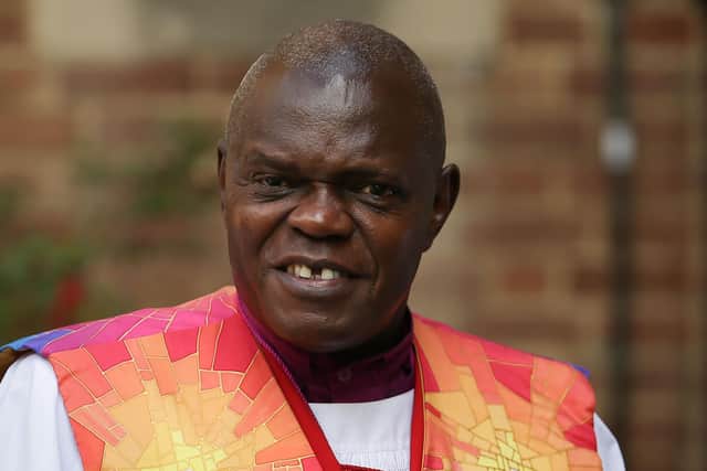 Lord Sentamu of Lindisfarne, the former Archbishop of York, delivered the address to the annual Commonwealth Day service in Westminster Abbey.
