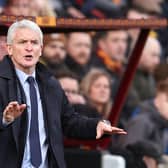 WINNING FEELING: Mark Hughes claimed his first victory in charge of Bradford City on Saturday at Forest Green Rovers. Picture: James Williamson/AMA/Getty Images.