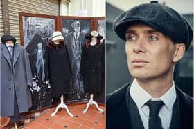 Dekades store in Doncaster has Peaky Blinders outfits and artwork