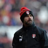 Paul Warne, Rotherham United manager. Picture Bruce Rollinson