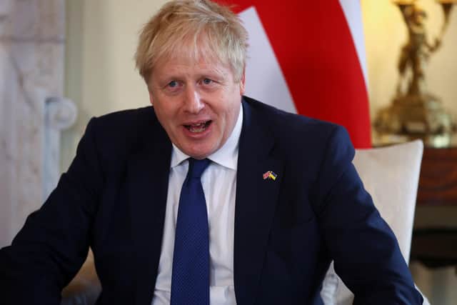 Boris Johnson has been widely criticised for comparing Brexit to the Ukraine war.
