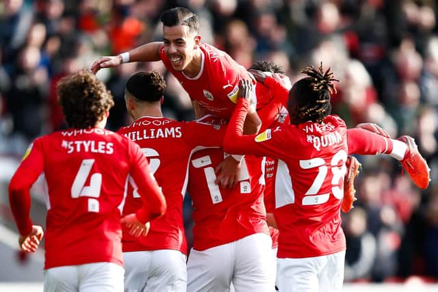 BACK IN ACTION: Barnsley host Bristol City at Oakwell on Tuesday night. Picture: PA Wire.