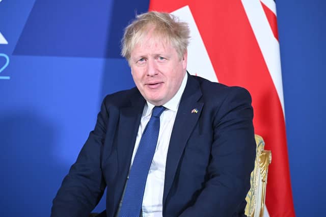 File photo dated 08/03/22 of Prime Minister Boris Johnson