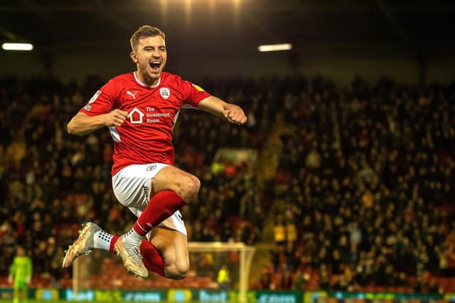 DECISIVE: Barnsley recorded a 2-0 win over Bristol City at Oakwell on Tuesday night. Picture: Bruce Rollinson.