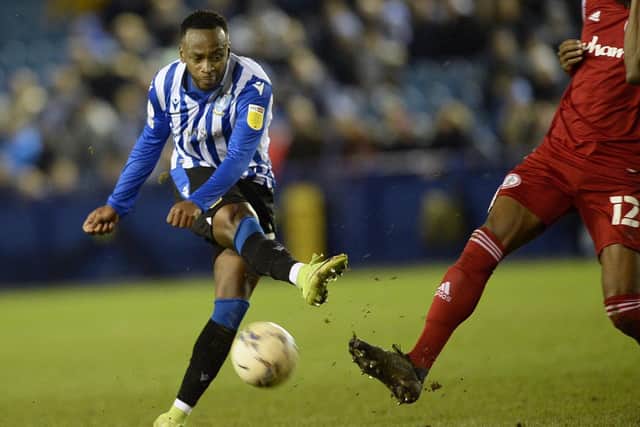 FRUSTRATIONS: Saido Berahino fails to score with an effort on goal