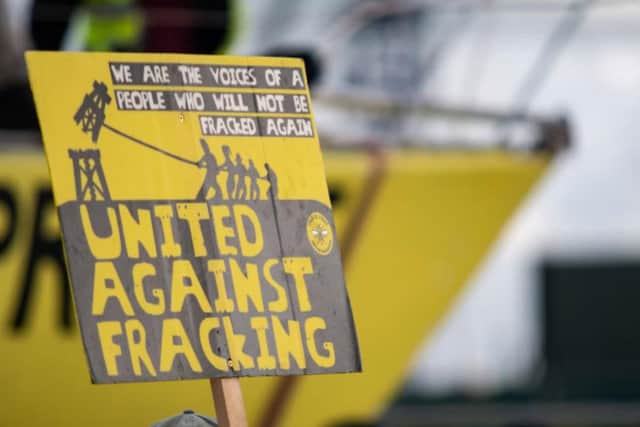 Fracking was banned in England in 2019
